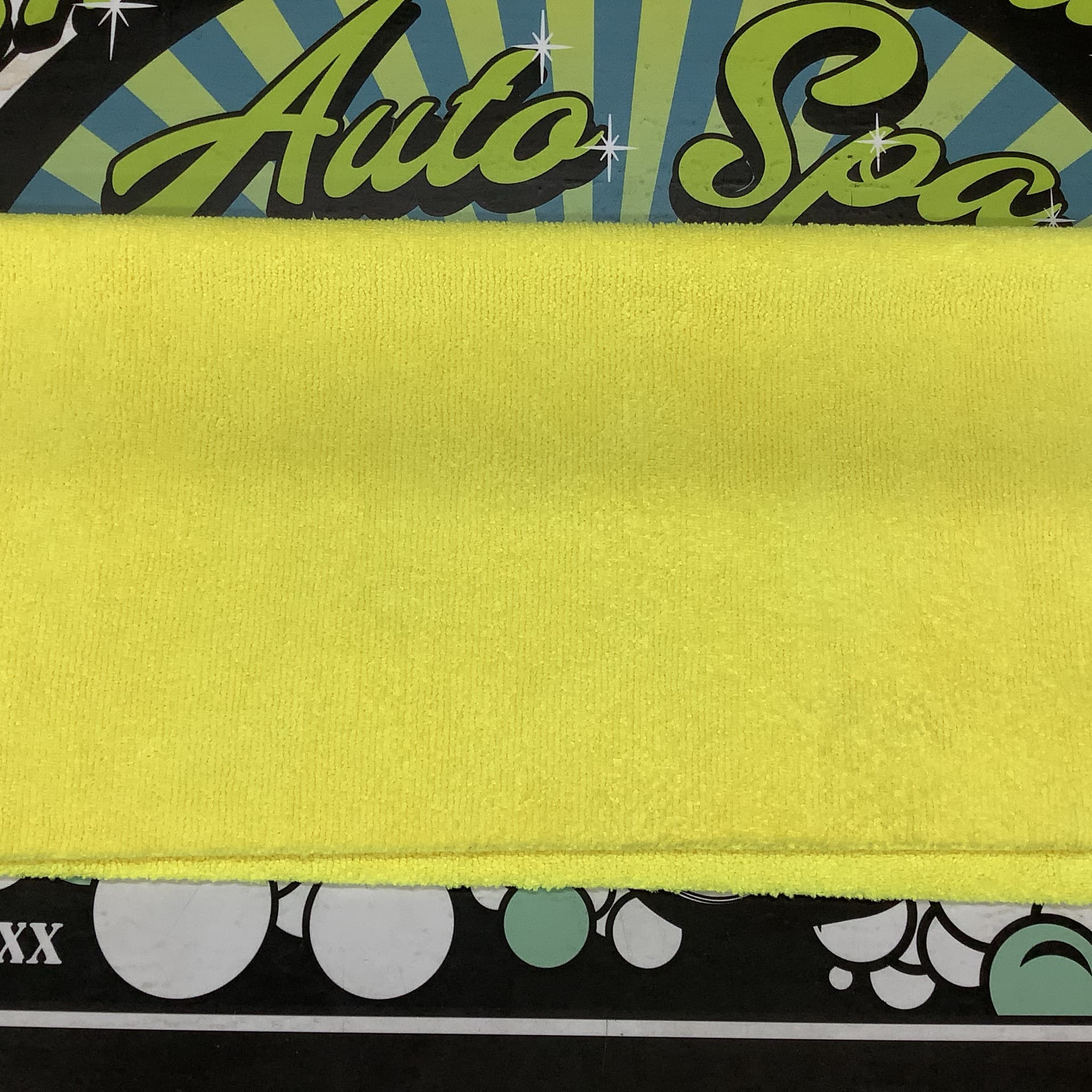 All Purpose Microfiber Yellow Shop Rag / 1ct - Smart Details Auto Spa