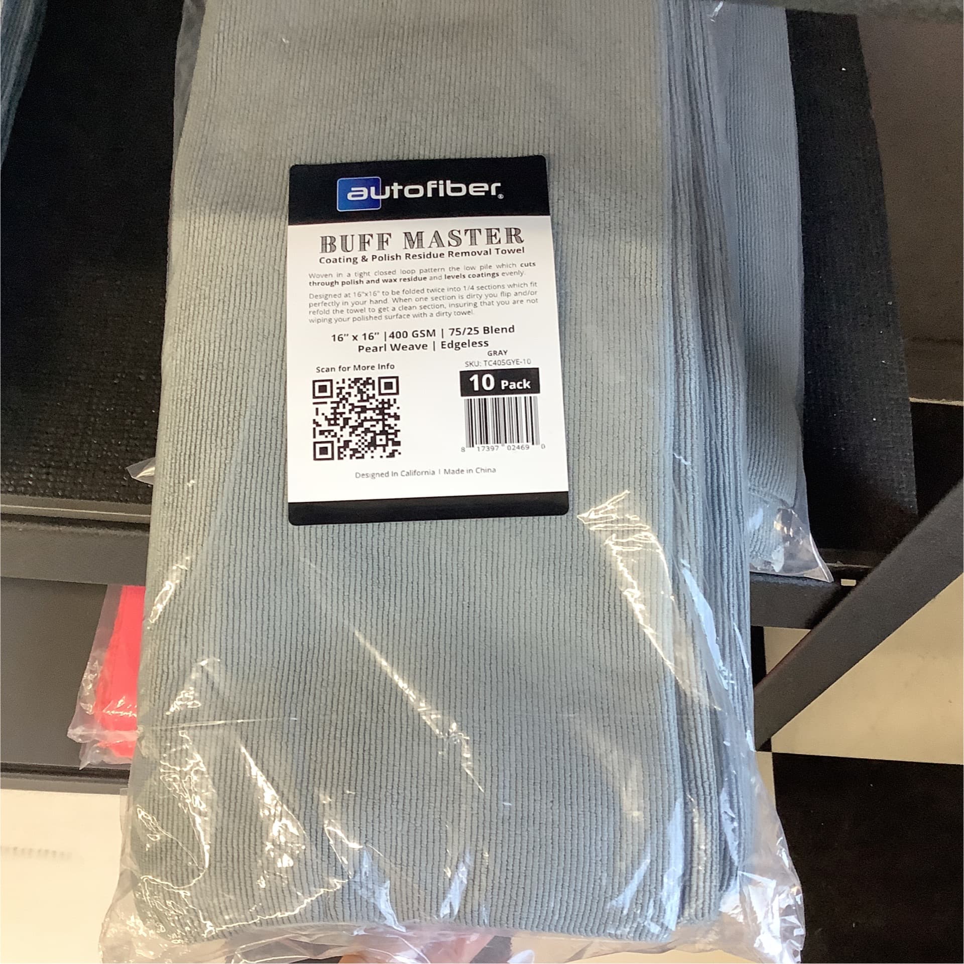 Coating and Polish residue Removal Towel / 10pk - Smart Details Auto Spa