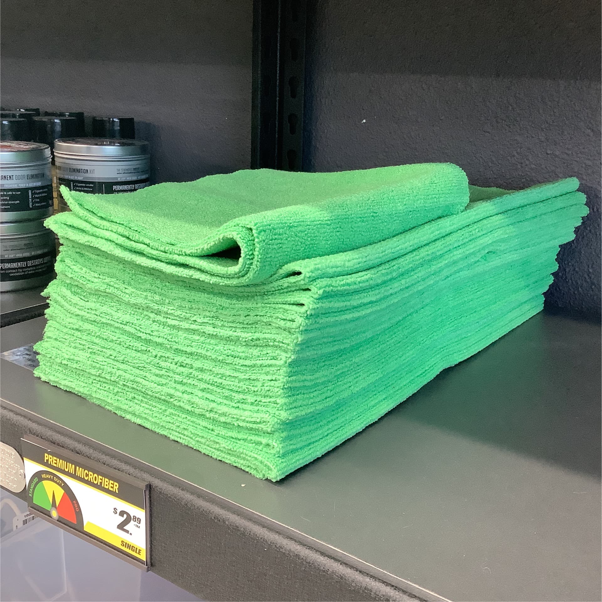 Premium Microfiber Green / 1pk - Smart Details Auto Spa
