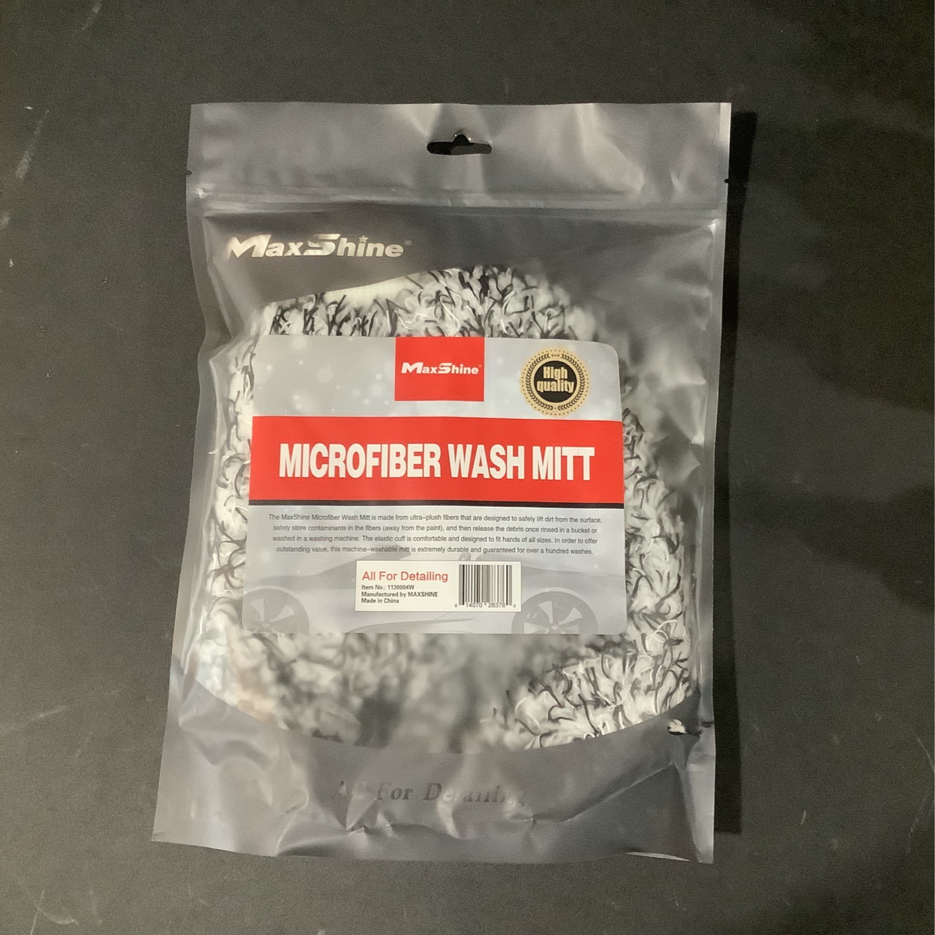 Microfiber Wash Mitt - Smart Details Auto Spa