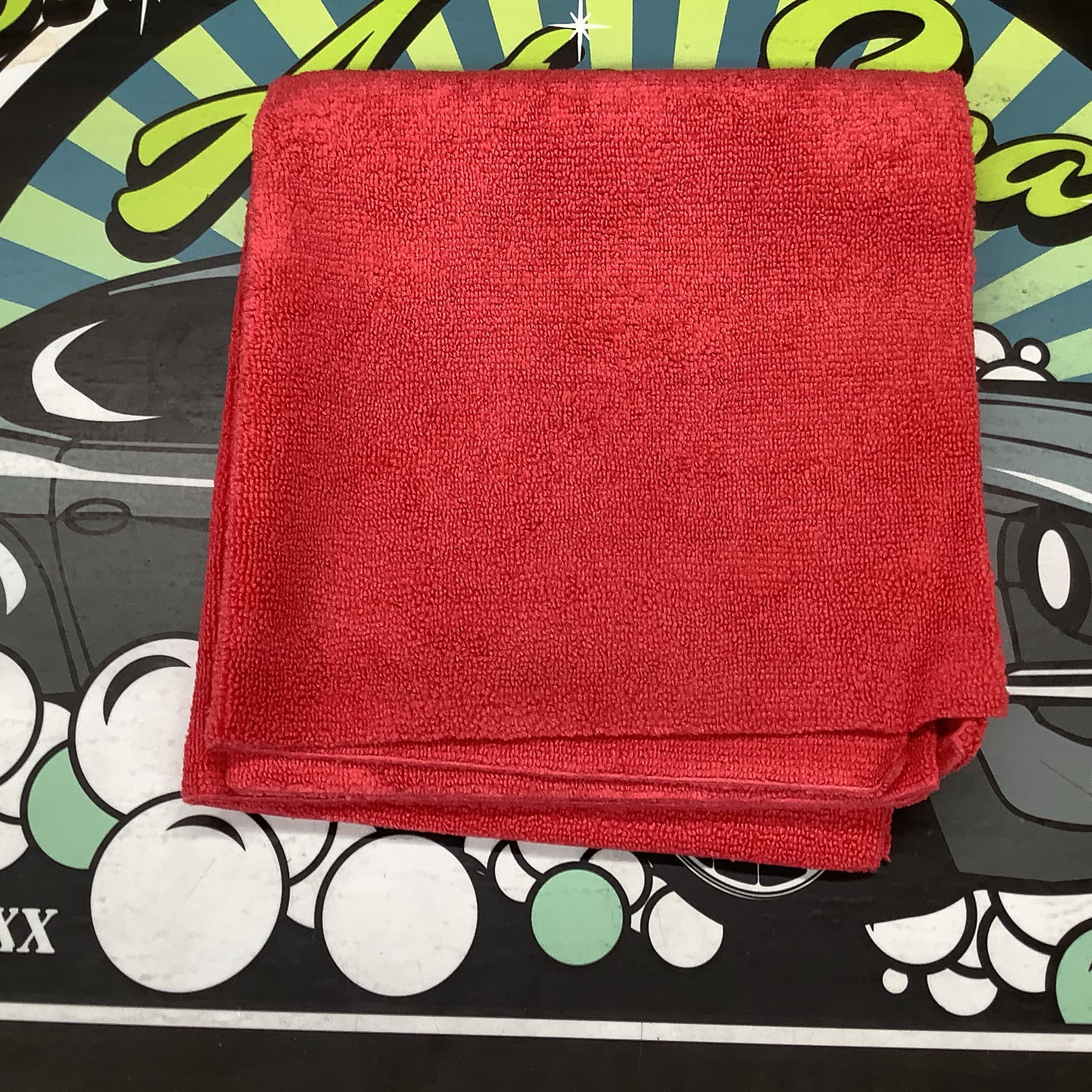 Premium Microfiber Red / 1pk - Smart Details Auto Spa