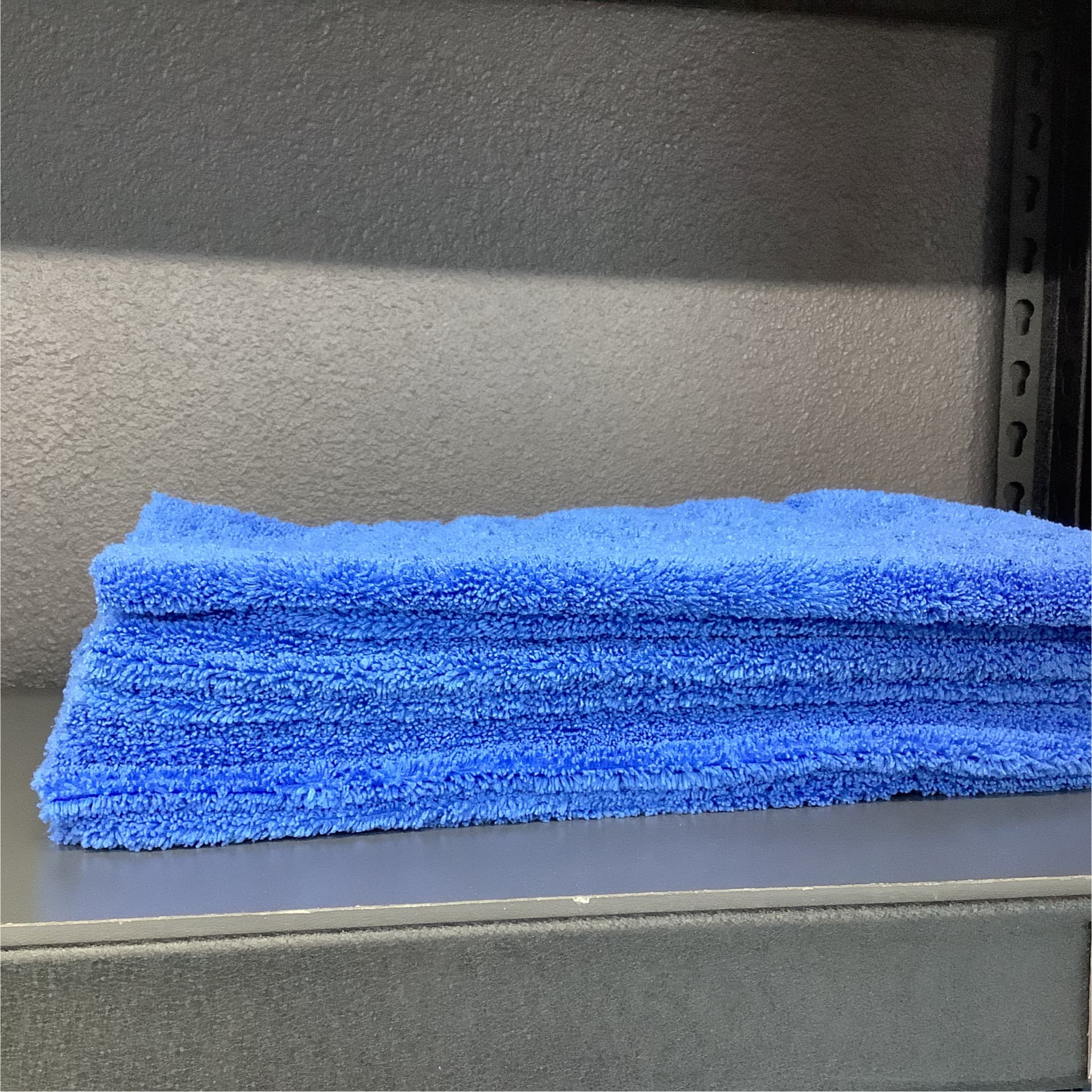 Edgeless Microfiber Blue Shop Rag / 1ct - Smart Details Auto Spa